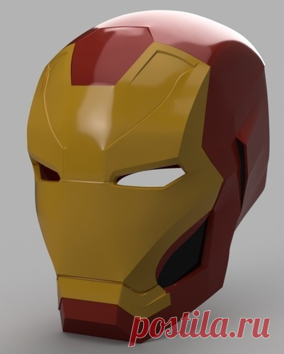 3D Printed Iron Man Mark 46 Helmet (Captain America Civil War) by killonious | Pinshape