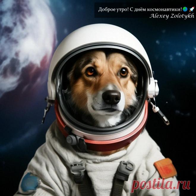 Доброе утро! С днём космонавтики!🌏🚀