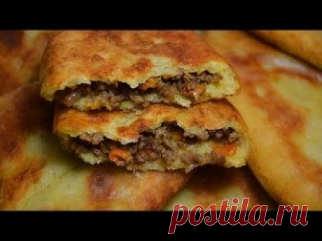 Картофельные пирожки с фаршем – пошаговый рецепт пирожков жареных на сковороде с фаршем из картофельного теста