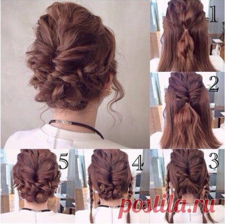 Идея для прически! - Все о волосах - Женский Мир