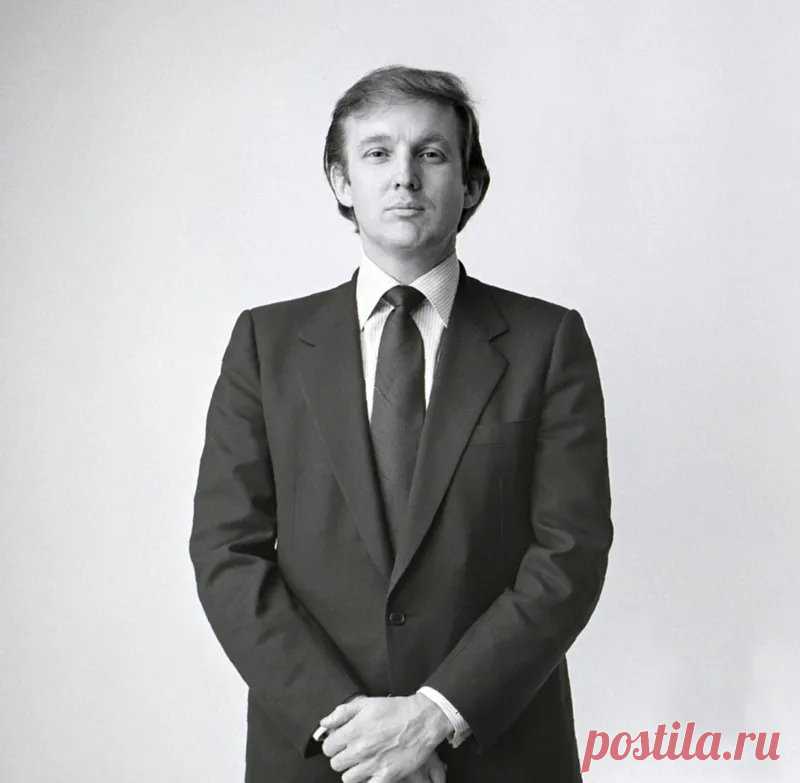 Фото Дональда Трампа в молодости