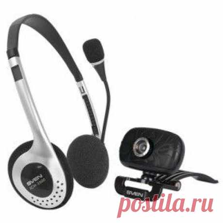 Купить Веб-камера Sven ICH-3500 в Пензе, цена / Интернет-магазин &quot;Vseinet.ru&quot;
Комплект устройств для виртуального общения: веб-камера с гарнитурой. Коммутация гарнитуры осуществляется с помощью двух разъемов mini-jack: для наушников и микрофона соответственно. Они имеют разные цвета и совпадают по цвету со входами на ПК. Регулируемое оголовье и гибкий держатель микрофона позволяют адаптировать устройство под любого пользователя