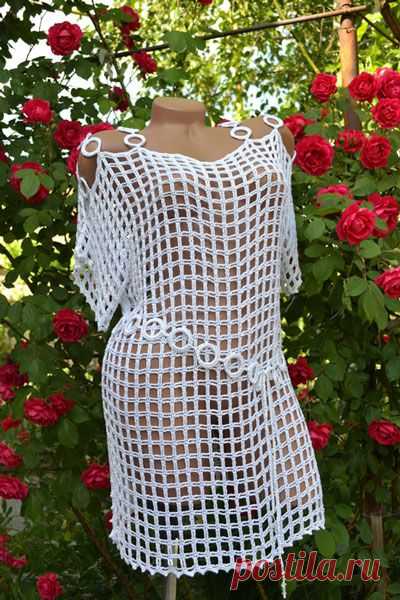 Туника крючком.