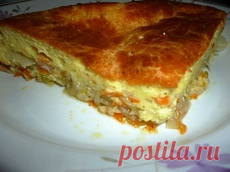 Для занятых женщин! Как быстро приготовить пирог с капустой