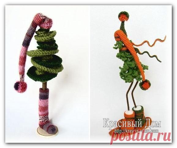 Новогодние подарки своими руками топиарные елочки | Красивый дом