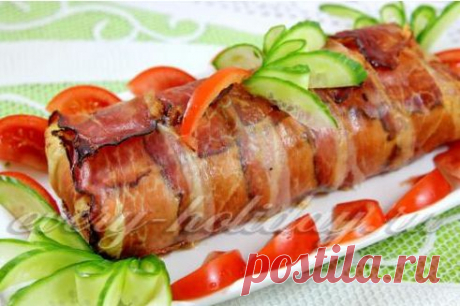 Праздничная закуска из курицы с фисташками
