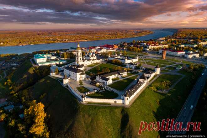 Тобольск с высоты: бывшая столица Сибири