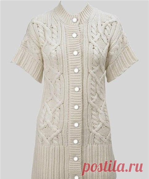 Красивый кардиган спицами из жгутов. Модные кардиганы спицами с интересными косами | Я Хозяйка
