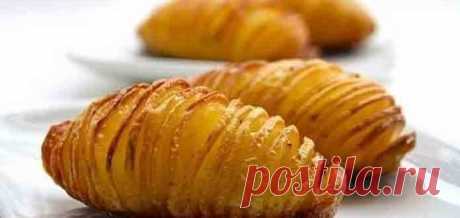 Картофель с сыром в духовке пошаговый рецепт