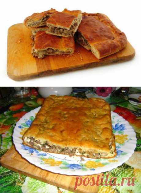 Пирог с мясом - рецепты с фото / Простые рецепты
