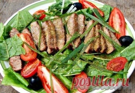 Салат из говядины с помидорами (рецепт с фото) | RUtxt.ru