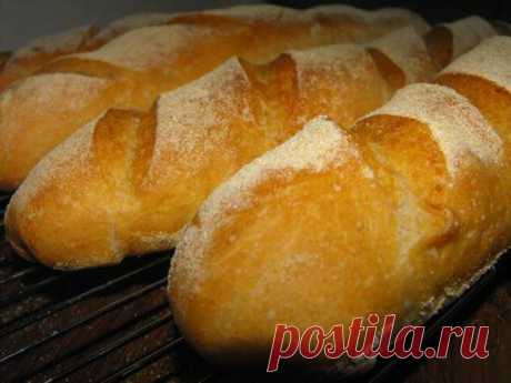 БАГЕТЫ (Baguette de tradition franзaise sur poolish)
