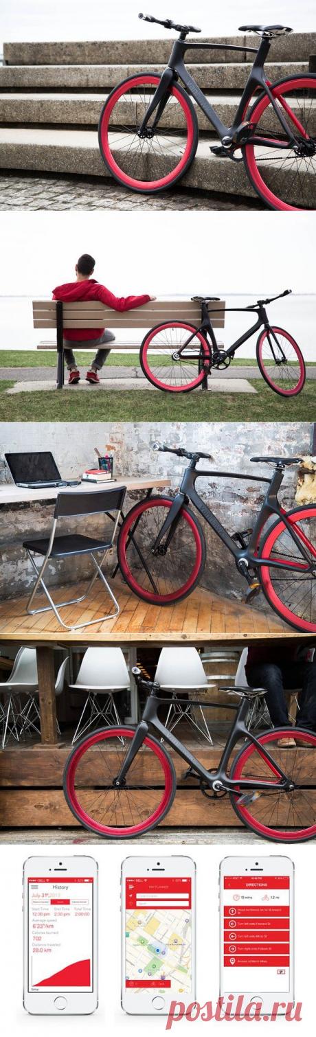 Vanhawks Valour: «умный» велосипед с навигацией и трекером активности