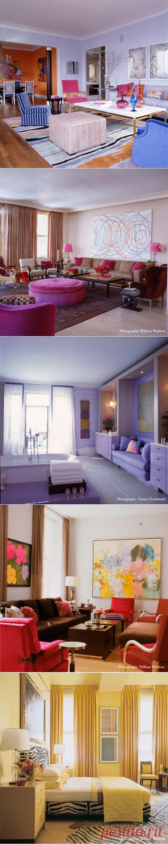 Нестандартные сочетания цветов для красивого интерьера - Роскошь и уют
Среди современных мастеров декора немного найдется имен, известных во всем мире: и среди профессионалов и среди любителей. А те, чьи работы могут служить примером для дизайнеров, не так уж часто демонстрируют свое портфолио в полном масштабе. Именно поэтому мы в постоянном поиске самых лучших готовых решений, которые могут подсказать идеи для вашего собственного дома.