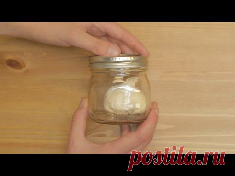 Самый простой способ очистить чеснок - Ebzer