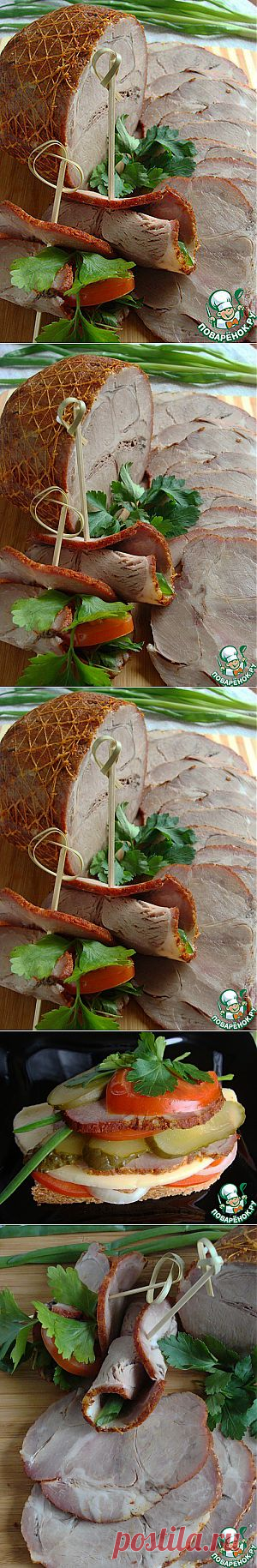 Мясной орех для бутербродов - кулинарный рецепт