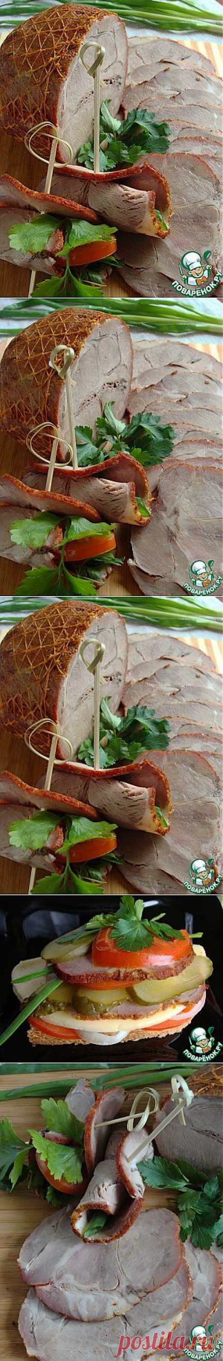 Мясной орех для бутербродов - кулинарный рецепт