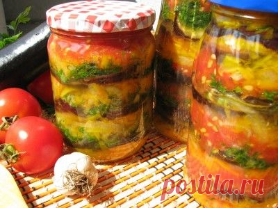 Баклажаны в медовом маринаде : Баклажаны, кабачки