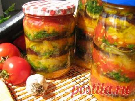 Баклажаны в медовом маринаде : Баклажаны, кабачки