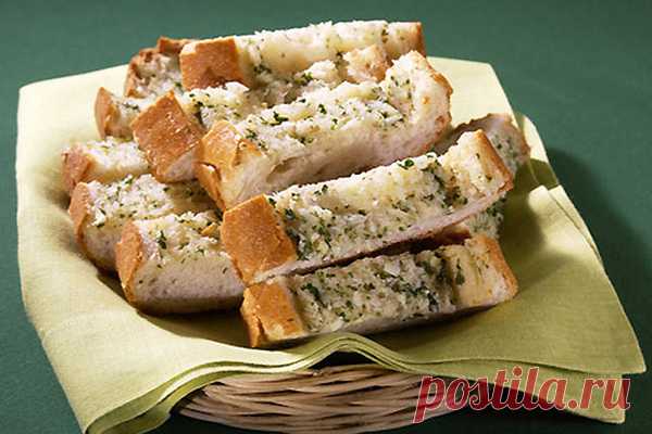 Хрустящий чесночный хлеб — Моя кухня