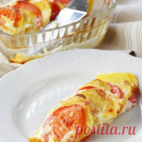 Кусочки картофеля, запеченные с помидорами и базиликом рецепт – вегетарианская еда: основные блюда