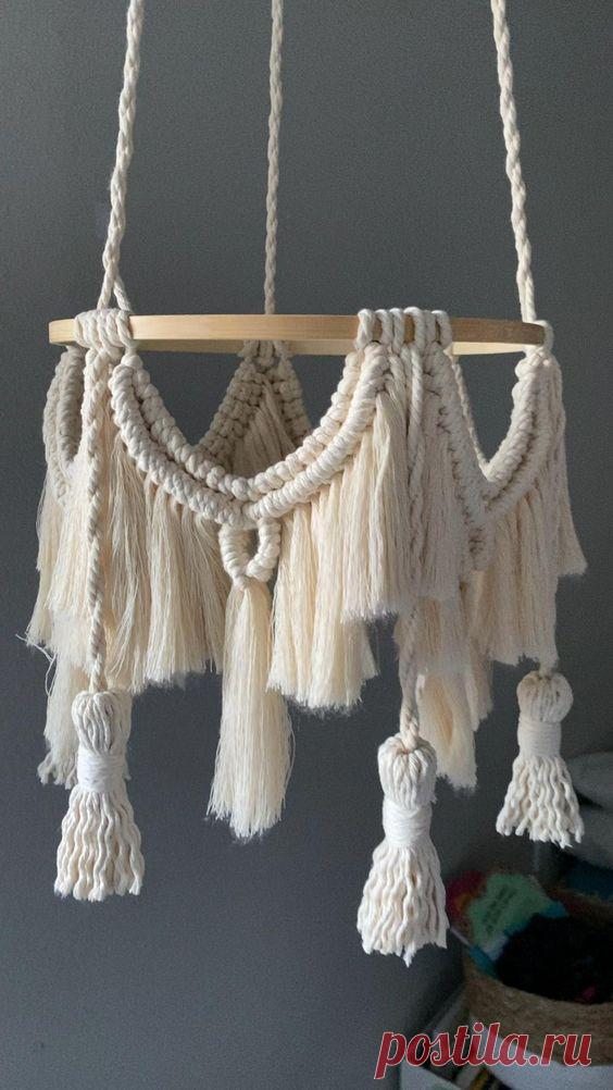 Handmade Baby Mobile | Macrame Baby Mobile