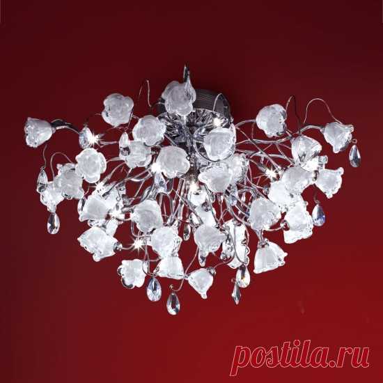 Люстра Citilux ROSA BIANCO EL325C15.1 по цене 55390 – купить в Москве в интернет-магазине / Fandeco.ru