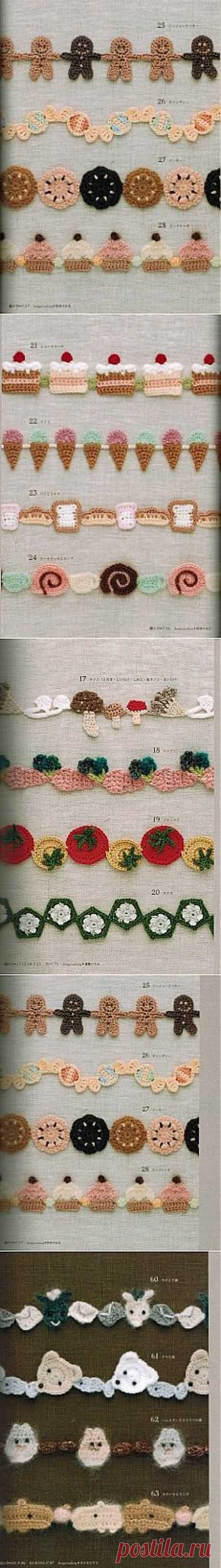 ASAHI ORIGINAL - CROCHET EDGING&amp;BRAID 100.