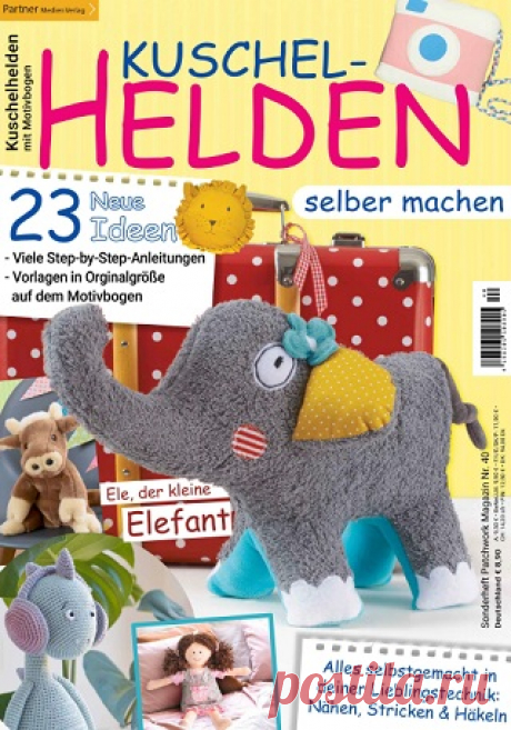 Patchwork Sonderheft №40 2023 Kuschel-Helden