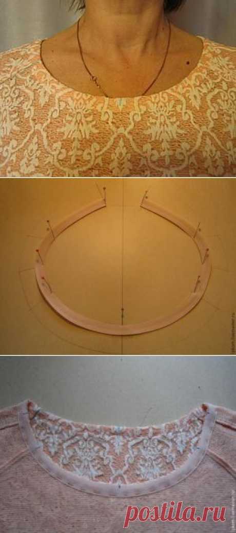 Косая бейка в роли обтачки - Ярмарка Мастеров - ручная работа, handmade