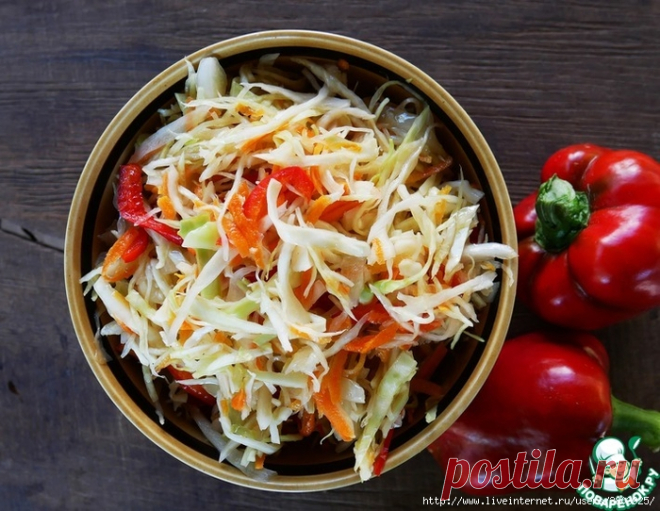 Маринованная капуста за сутки