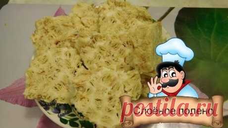 Простой и вкусный торт СЛОЁНОЕ ПОЛЕНО - рецепт от кухня.ru