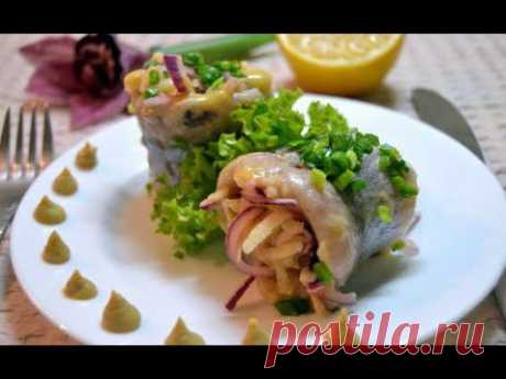 ВКУСНАЯ закуска из сельди.