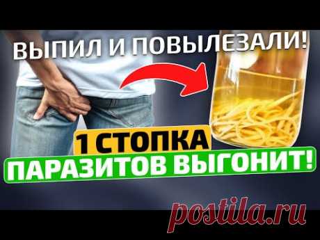 10 лет без паразитов! Всю семью приучил пить отвар от глистов!