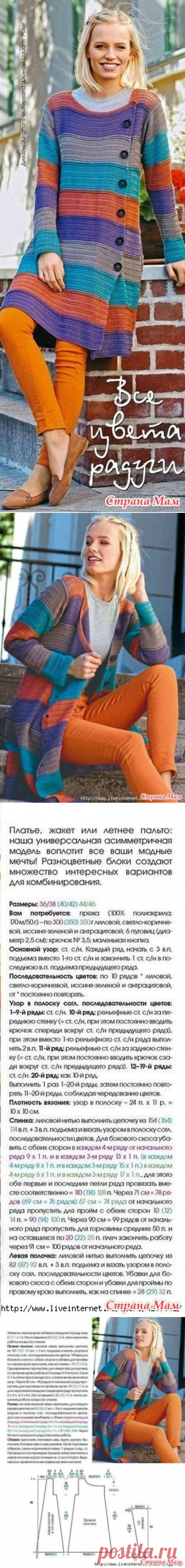 . Универсально. Платье с вариациями. - Все в ажуре... (вязание крючком) - Страна Мам