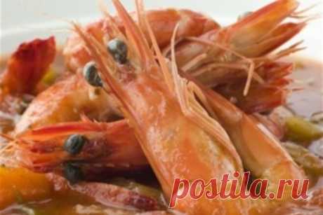 Суп «Гамбо» с креветками, крабовым мясом и беконом, рецепт с фото