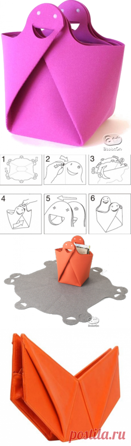 Сумки-оригами / Унесенные фетром / ВТОРАЯ УЛИЦА