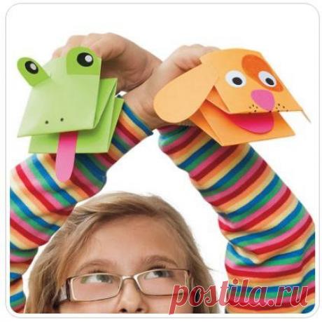 Животные в виде гармошек из бумаги