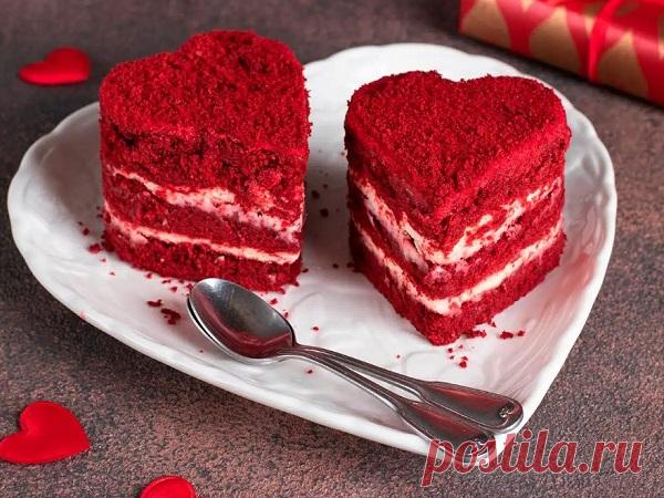 Бархатные сердечки: вкусный, легкий и эффектный десерт ко Дню святого Валентина