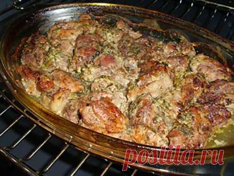 Шикарное мясо по-грузински. Ничего вкуснее я в жизни не ела