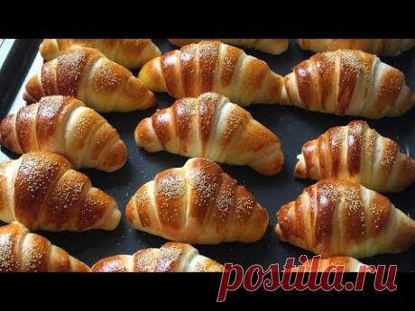 БОЛЬШЕ НЕ ТРАЧУ НА КРУАССАНЫ ЦЕЛЫЙ ДЕНЬ! ЗА КОПЕЙКИ В ДВА РАЗЫ ВКУСНЕЕ ОБЫЧНЫХ КРУАССАН!НЕЖНОЕ ТЕСТО