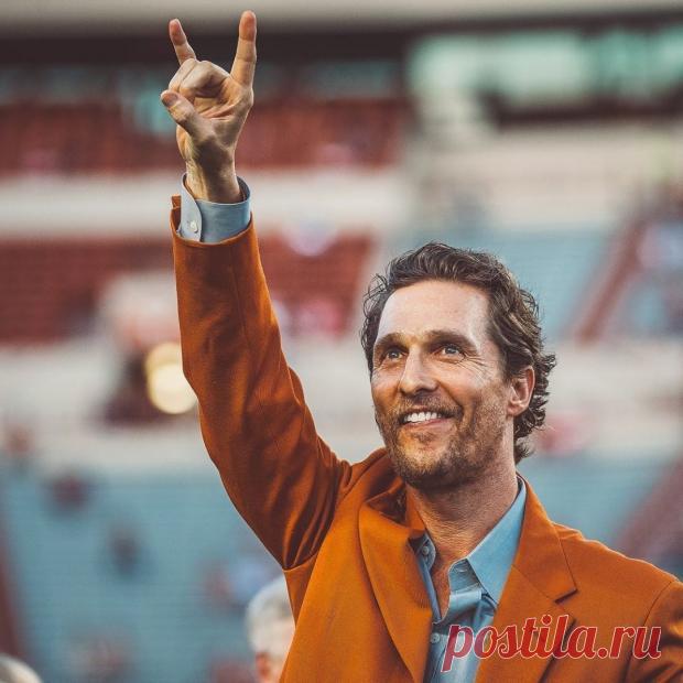 Мэттью Макконахи завел аккаунт в соцсети: первые публикации актера