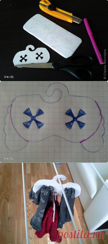 Это нужно ВСЕМ домохозяйкам – «держалочка» для носков. Мини мастер-класс. | Страна Мастеров