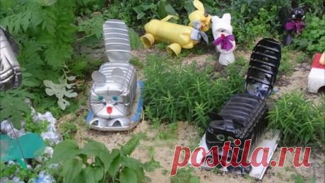 Красивые и полезные вещи из пятилитровых пластиковых бутылок