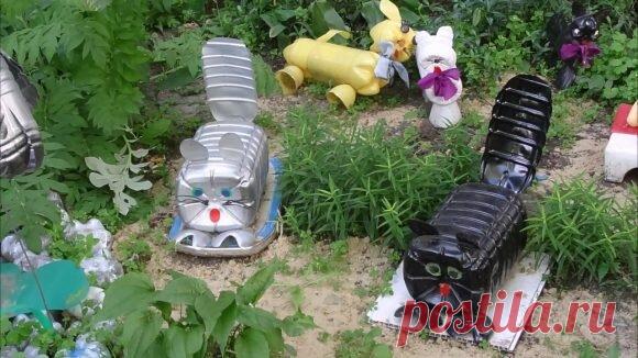 Красивые и полезные вещи из пятилитровых пластиковых бутылок