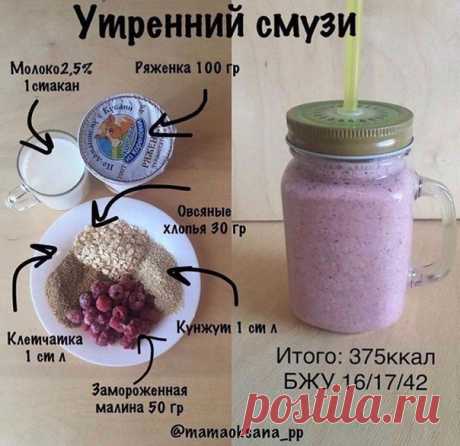 Простые и полезные смузи на каждый день