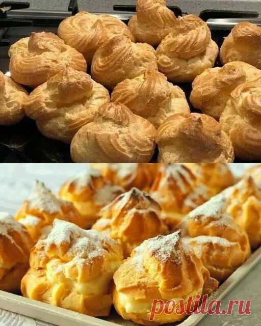 1 ст муки, 4 яйца, 100 г масла для самых простых, но очень вкусных эклеров со сгущенкой

 Ингредиенты

для теста:
вода — 1 ст;
масло сливочное — 100 г;
яйца — 4 шт;
соль — щепотка.
мука — 150 г;
начинка:
сгущенка вареная — 1 банка

Я взяла небольшую кастрюлю, влила туда воду и добавила сливочное масло, немного соли. Довела до кипения и добавила муку, тщательно помешивая, чтобы не было комочков. На огне подержала еще 2 минуты. Главное, чтобы не пригорало!
Сняв полученную ма...