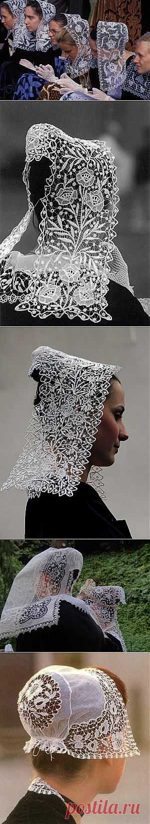 Кружевные чепчики Бретани, прекрасные и невероятные - Ярмарка Мастеров - ручная работа, handmade