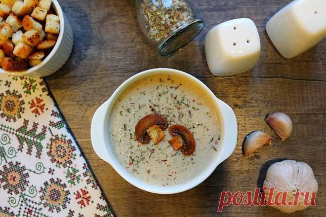 Готовим обед для настоящих гурманов - Крем-суп «Нежность» Вкусный, нежный, с приятным сливочным послевкусием!