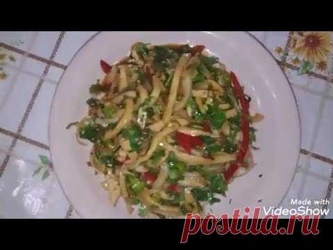 Хе из кальмара по - корейски